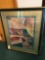 Decorative signed framed picture, 36