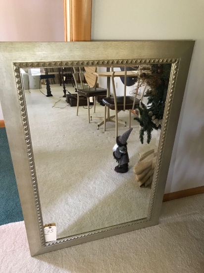 Decorative Bevel framed wall mirror 40" X 42". NO SHIPPING!