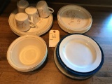 Cornerstone by Corning dish set and 6 enamel plates