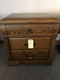 Blackhawk Oak 3-drawer cabinet 29