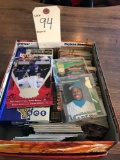 Assortment of Baseball cards, to include 1997 Upper Deck, 1996 Large Chicago Cub cards and others