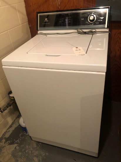 Maytag top-load washing machine, white - nice condition - No Shipping!