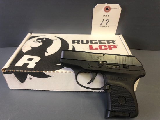 Ruger Mod. 03701 blued handgun- . 380 auto - SN: 372087608 w/clip & lock