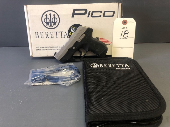 Beretta Mod. JMP8D25 .380cal. - SN: PC041307 w/cloth case, clip & lock