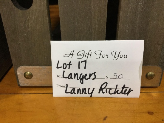 $50 gift card to Langer's (Donated by: Lanny Richter)