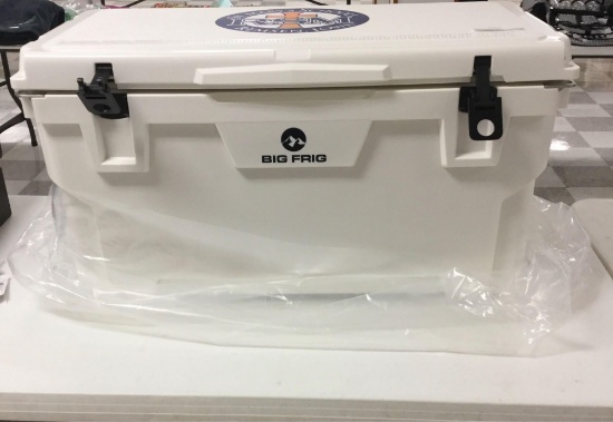 75 QT white Big Frig cooler w/ RSM logo (Purchased with a general donation from Gary & Rhonda