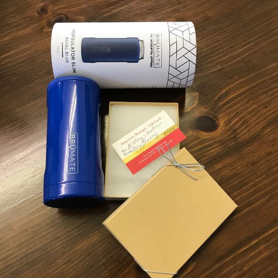 Brumate Hopsulator Slim koozie & a $10 gift certificate (Shop Cary Boutique)