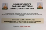 Package of smoked sausage, 2 rings each (Jim & Karen Krier)