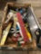 Miscellaneous tools and saws and levels