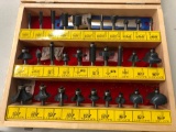 Various router bits-like new