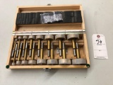 High speed Brad point Wood bits, 3/8 shaft, Like new