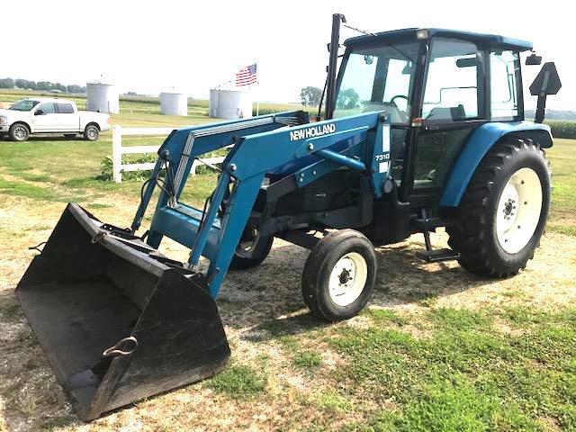 Tracteur nh t7.315 jumelé commandé par application bluetooth - siku
