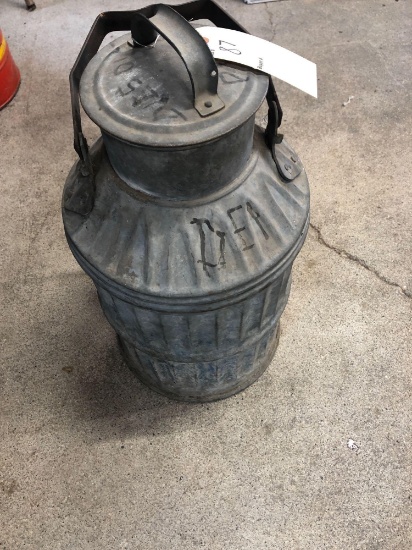 5 gallon can 20 inches tall. NO SHIPPING.