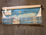 Old U.S. pull down school maps.