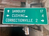 Danbury Cushing Correctionville. NO SHIPPING.