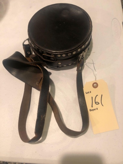 Round Leather Satchel