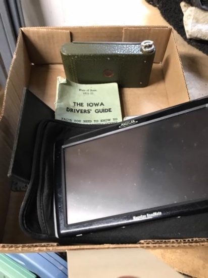 Vintage Boy Scout Camera, Magellan Road Mate GPS and more