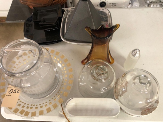 Assortment of Glassware, Trays and More. NO SHIPPING!