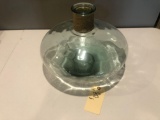 Decorative Narrow-Necked Glass Vase. NO SHIPPING!