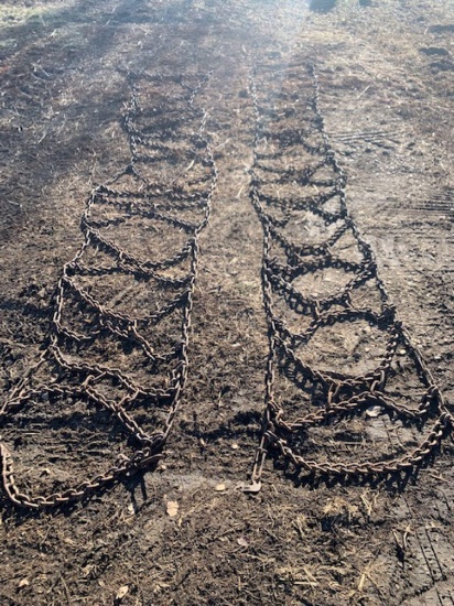 18.4 x 38'' tractor chains