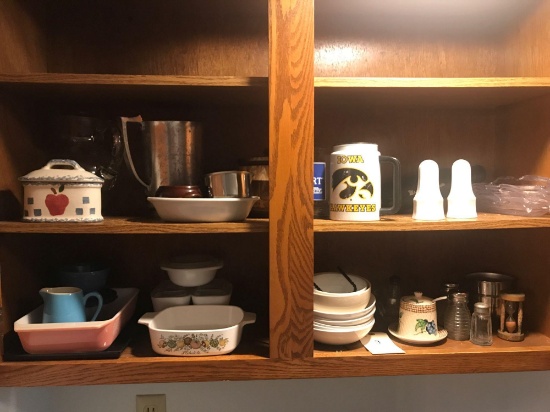 Corningware Pans, Pyrex Baking Dish and other dishes