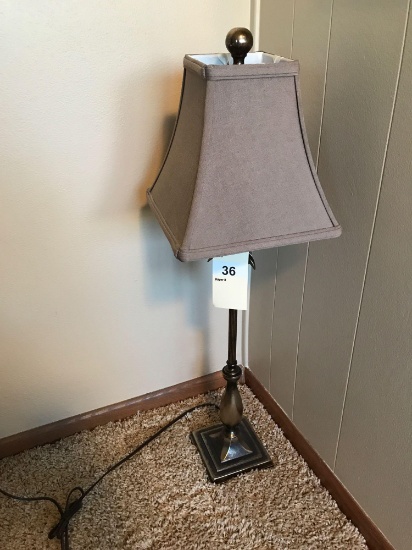 Table Lamp w/Shade 32'' Tall. NO SHIPPING AVAILABLE!