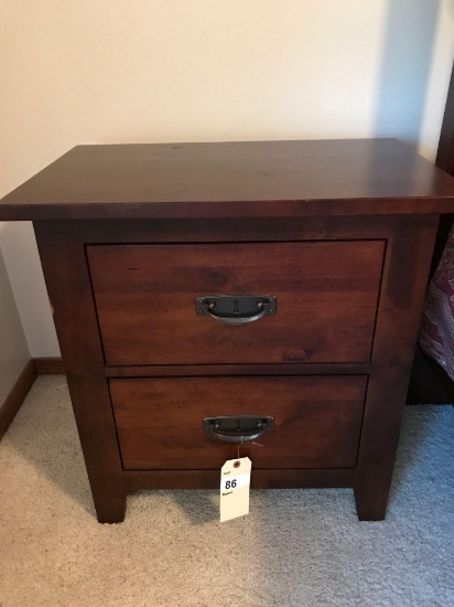 Kincaid 2-Drawer Night Stand 26''Wx16''Dx27''T. NO SHIPPING AVAILABLE!