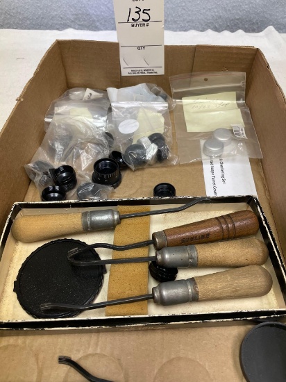 Stock checkering set and scope covers