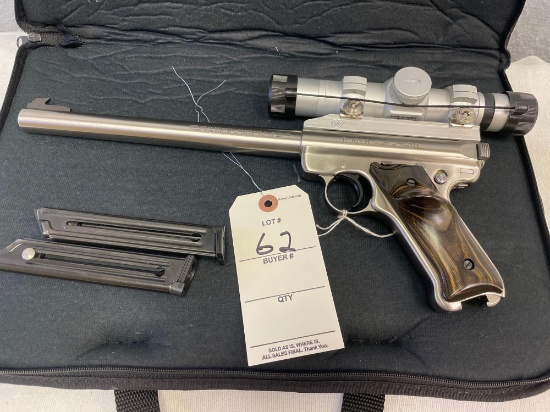 Ruger Mark II target .22