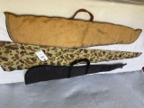 39''cloth black gun case 50''camouflage non-insulated case 40''insulated cloth rifle case (soiled)