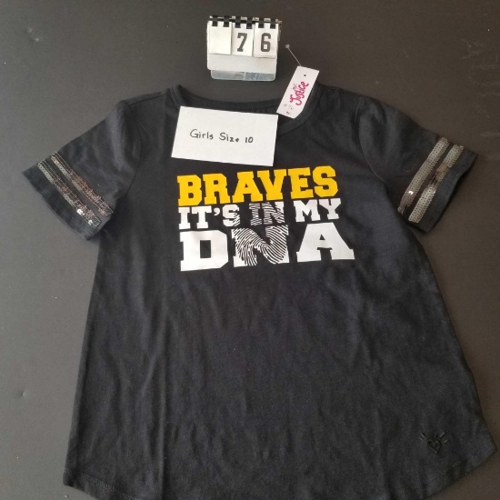 "BRAVES its in my DNA" SHIRT