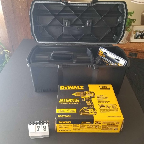 "DEWALT DRILL IT AND BOX IT"