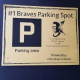 #1 BRAVES PARKING SPOT