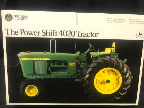 1/16 scale Ertl Precision Classics Power Shift 4020 Tractor, NIB