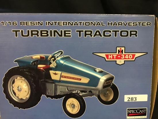 1/16 scale SpecCast Resin International Harvester Turbine HT-340 Tractor, NIB