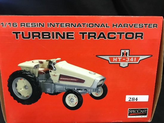 1/16 scale SpecCast Resin International Harvester Turbine HT-341 Tractor, NIB