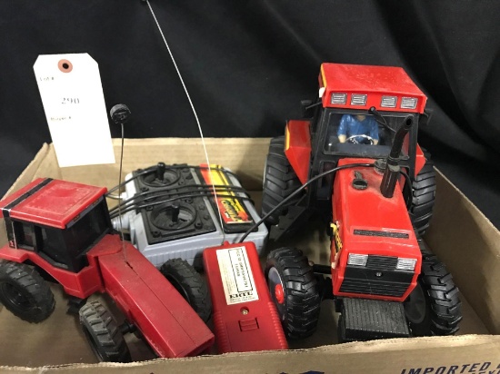 2 Remote Control Tractors