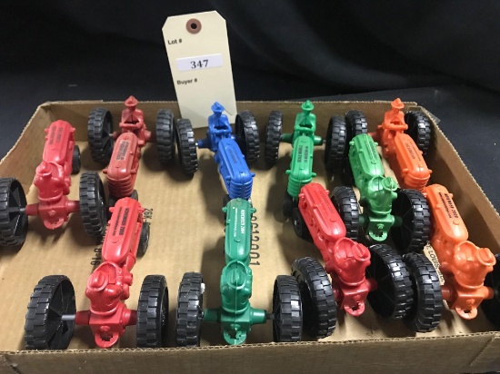 10 Scale Model Plastic Special Event Toy Tractors