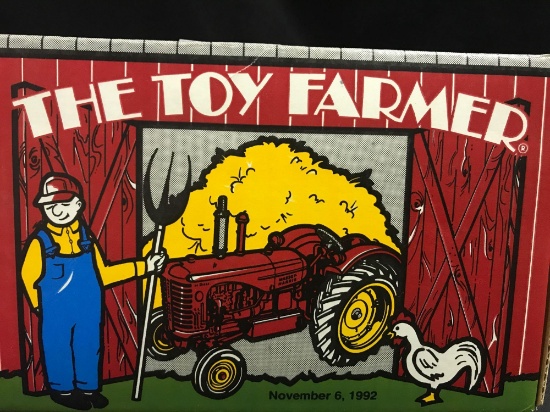 1/16 scale Ertl 1992 Toy Farmer Massey-Harris 33 Special w/WF, NIB