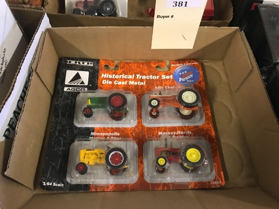 1/64 Scale Ertl Historic Tractor Set NIB