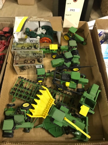 Assortment of 1/64 Scale Ertl JD Farm Machinery