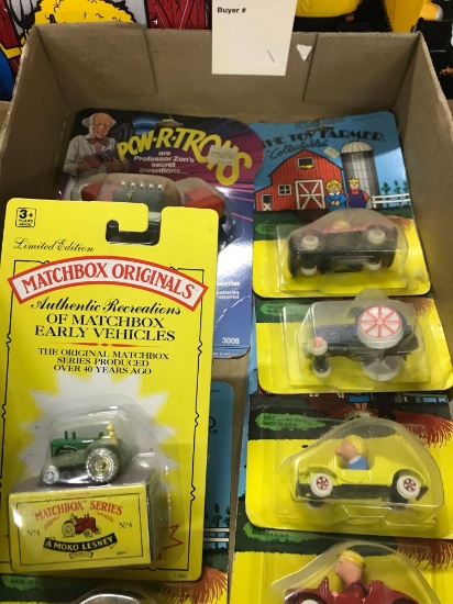 Assortment of Matchbox and Toy Farmer Collectibles