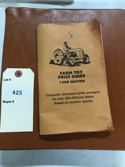 1985 A Collectors Guide to 1/64 Scale Toys and 1988 Farm Toy Price Guide