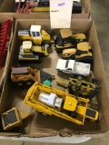 Assortment of 1/64 Scale Ertl Tractors and Farm Machinery
