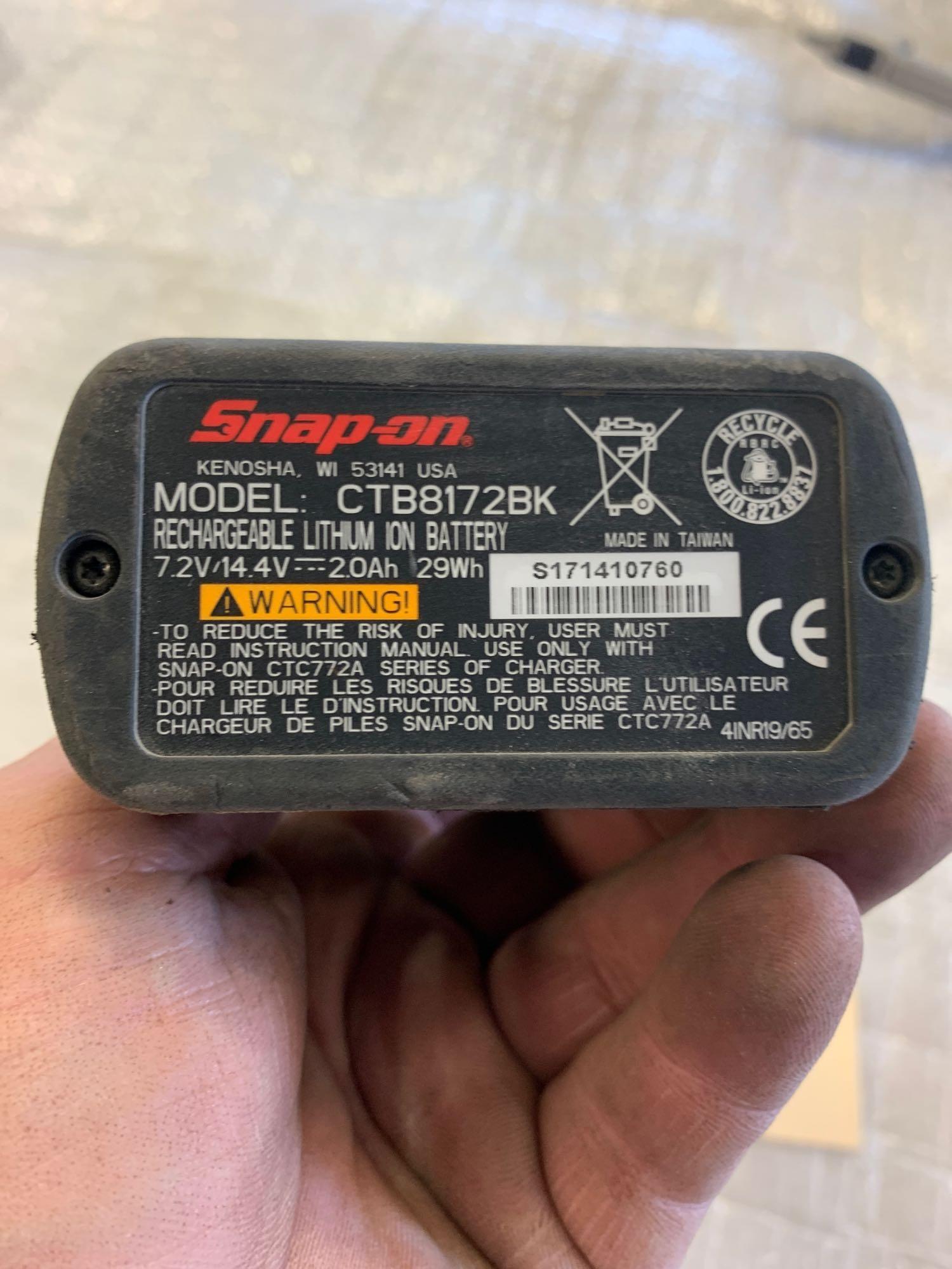 Snap on model ctb8172bk sales