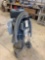 Vacuflo Central Vacuum sanding cleaner, Model #560, 2-20' hoses, on cart.