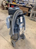 Vacuflo Central Vacuum sanding cleaner, Model #560, 2-20' hoses, on cart.
