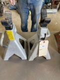 OTC Stinger 3-ton jack stands.