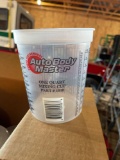 Approximately 96 Auto Body Master one quart mixing cups, Part # 1010.