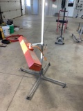 Infratech Speed Ray adjustable heat lamp, adjust 6' high on casters.
